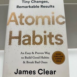 Atomic Habits Hardcover Book by James Clear New Self Help Books